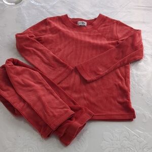 Crew Lounge Set Or Pyjamas Velour Comfy Two Piece Set
